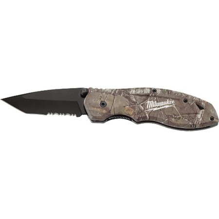 Milwaukee Tool FASTBACK CAMO SPRING, ASSISTED KNIFE, 48-22-1996